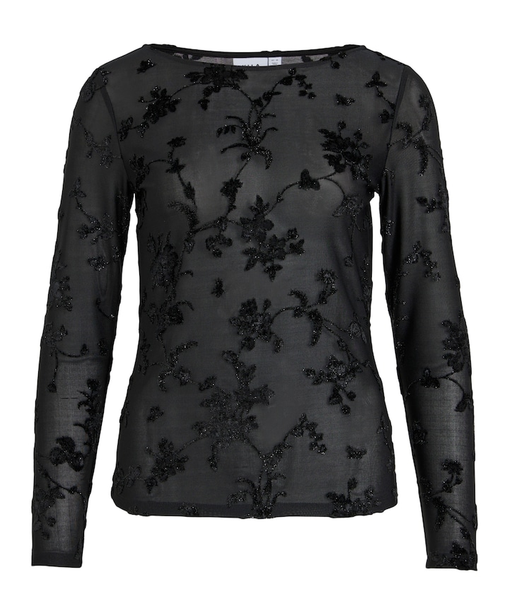 Dames top zwart