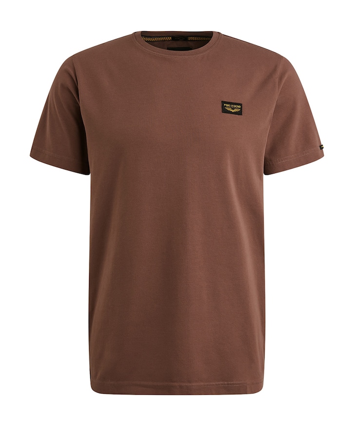 Heren t-shirt bruin