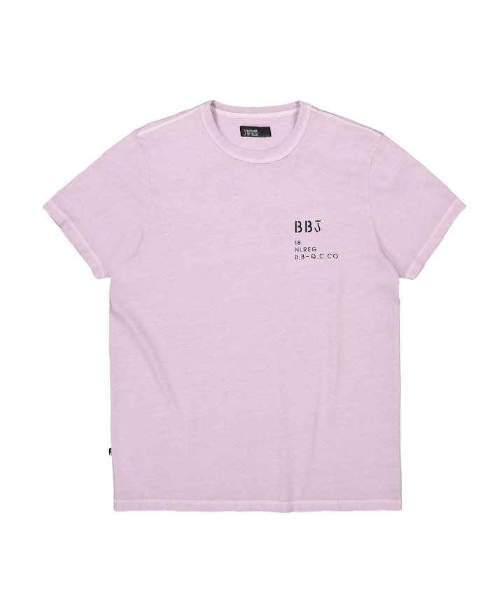 Heren T-shirt paars