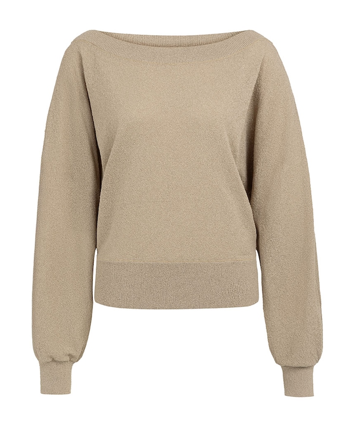 Dames sweater beige