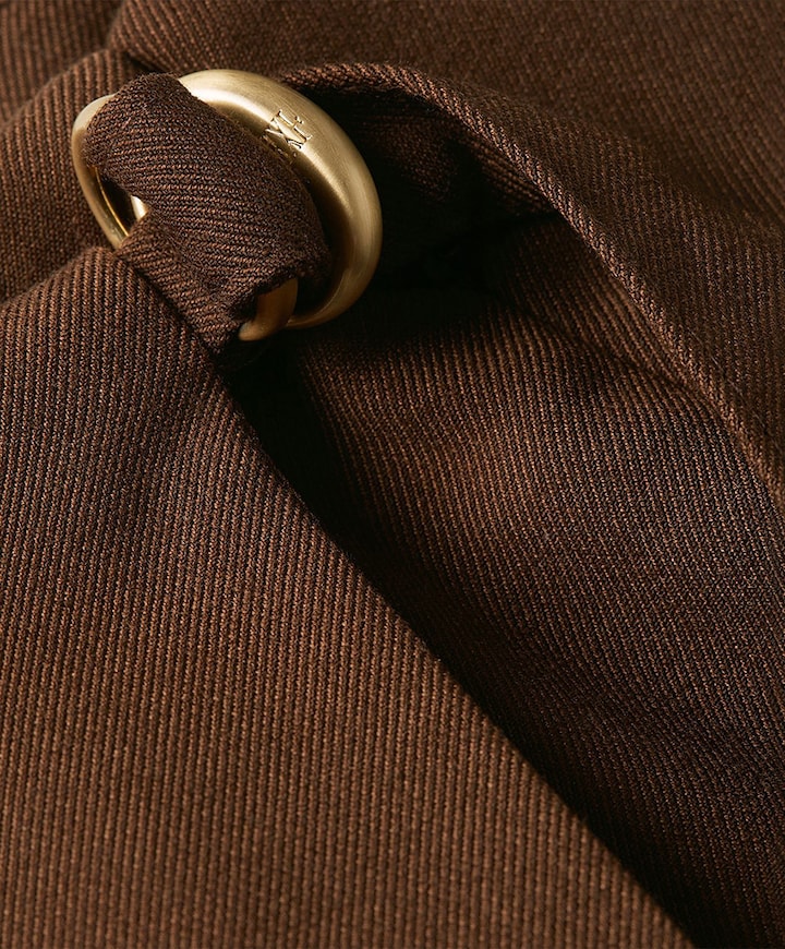 Dames broekrok bruin