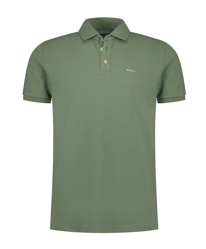 Heren polo groen