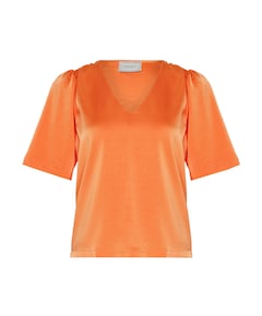 Dames blouse oranje