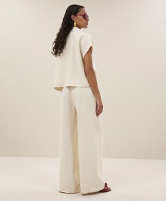 Dames blouse ecru