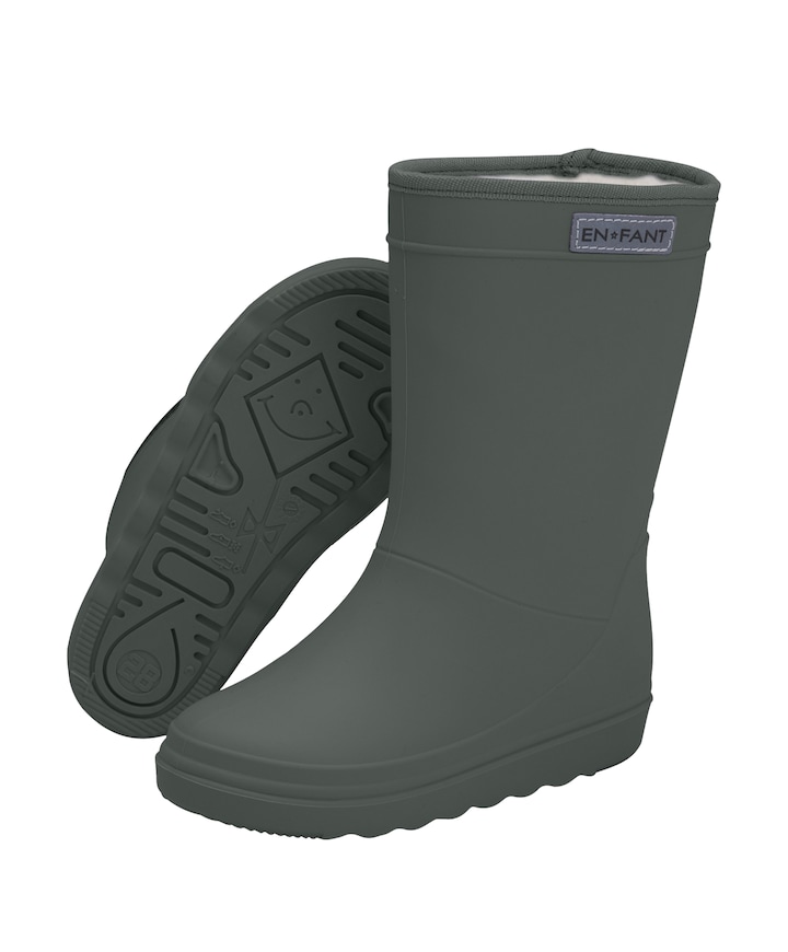 Thermo Boots Solid uniseks boots  groen