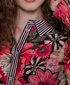 Dames blouse paars