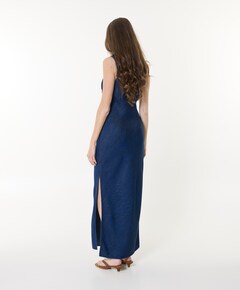 Dames jurk blauw