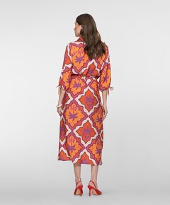 Dames jurk oranje