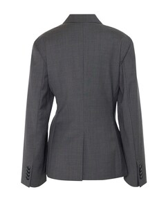 Dames blazer grijs