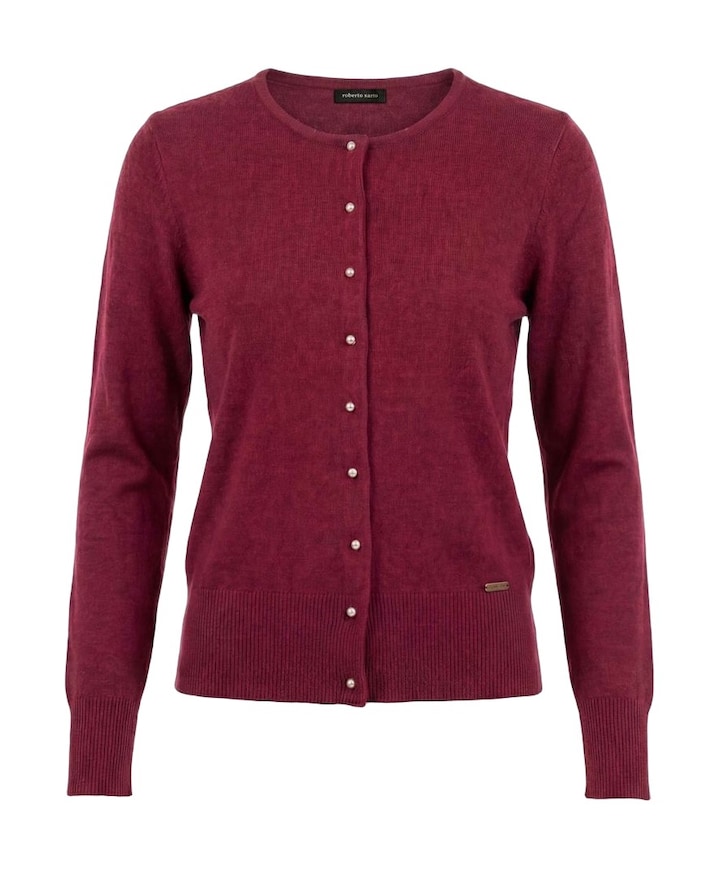 Dames vest rood
