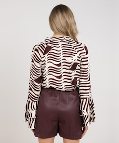 Dames blouse ecru