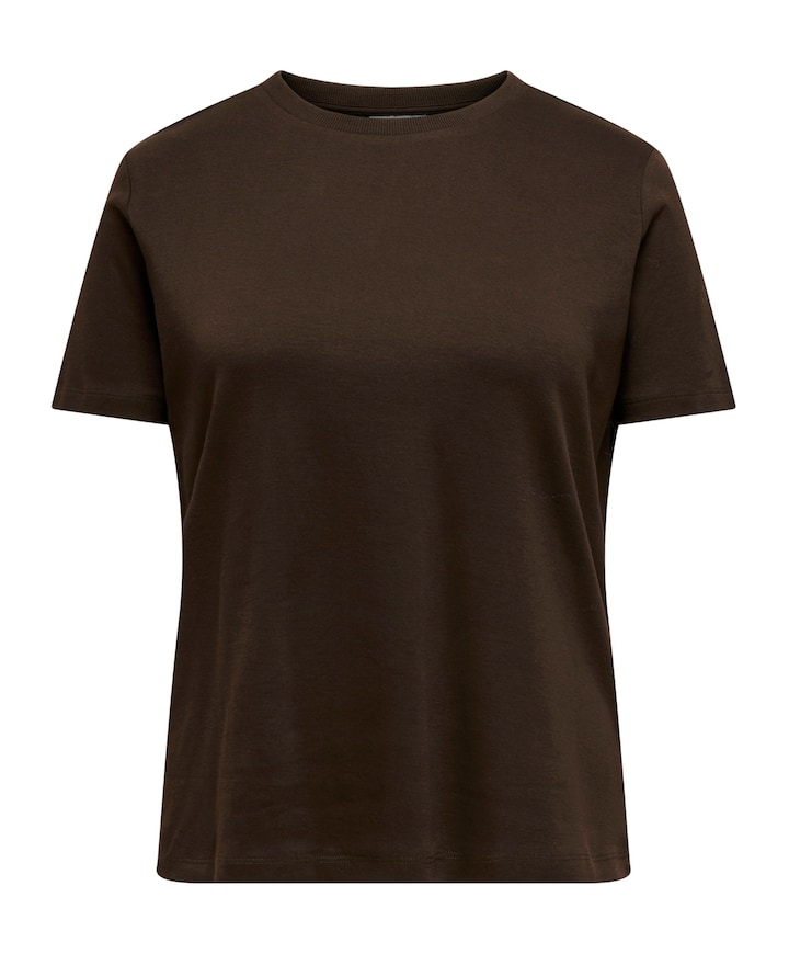 Dames T-shirt bruin
