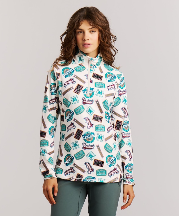 Dames pully groen