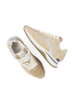 Usher Riggs dames sneakers beige