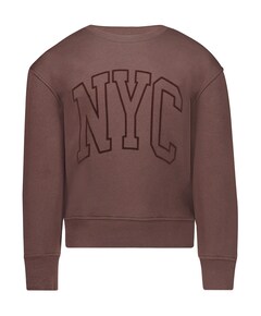Meisjes sweater bruin