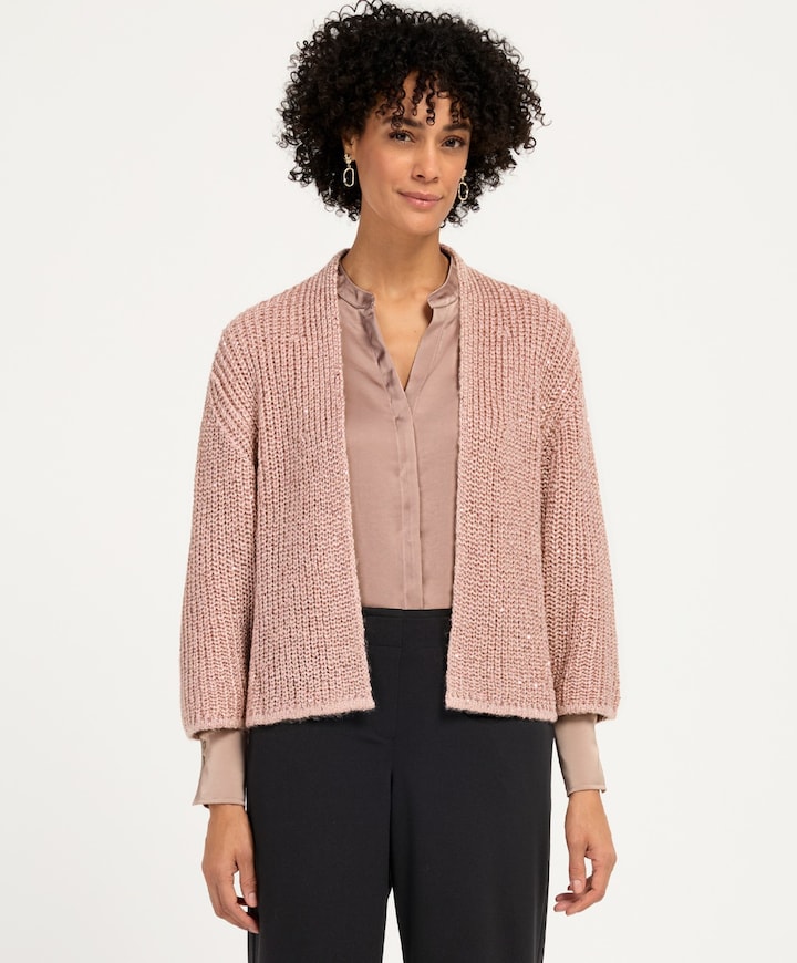Dames vest roze