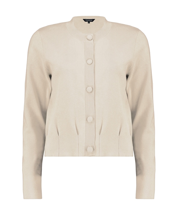 Dames vest beige