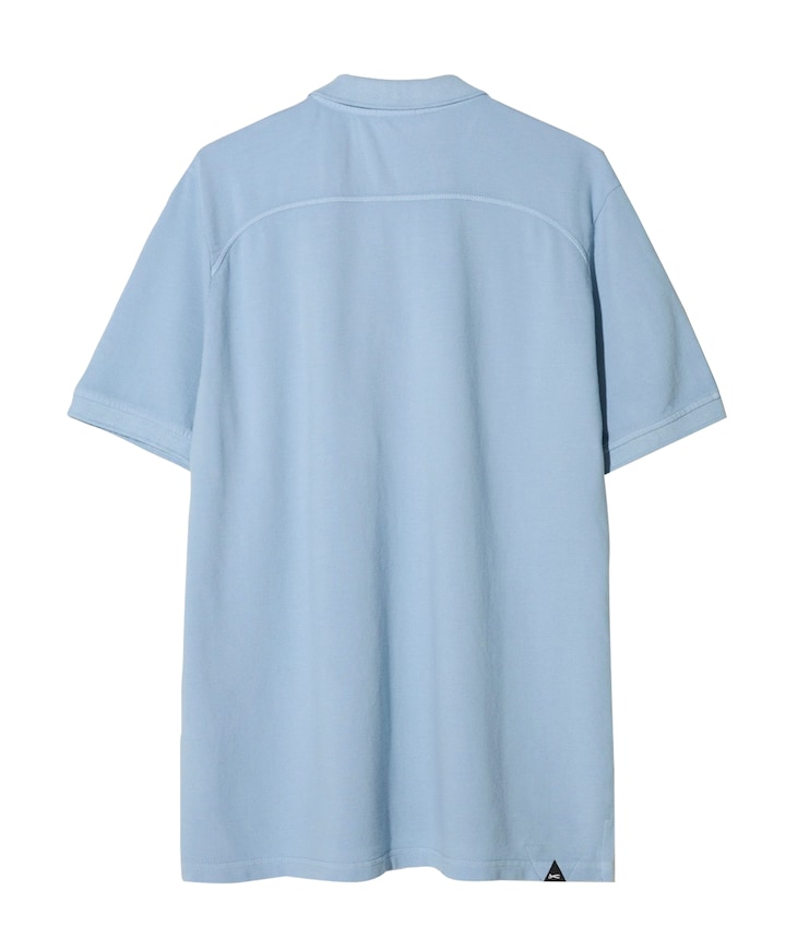Heren polo blauw