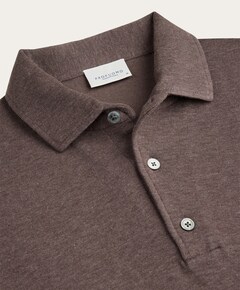 Heren polo paars
