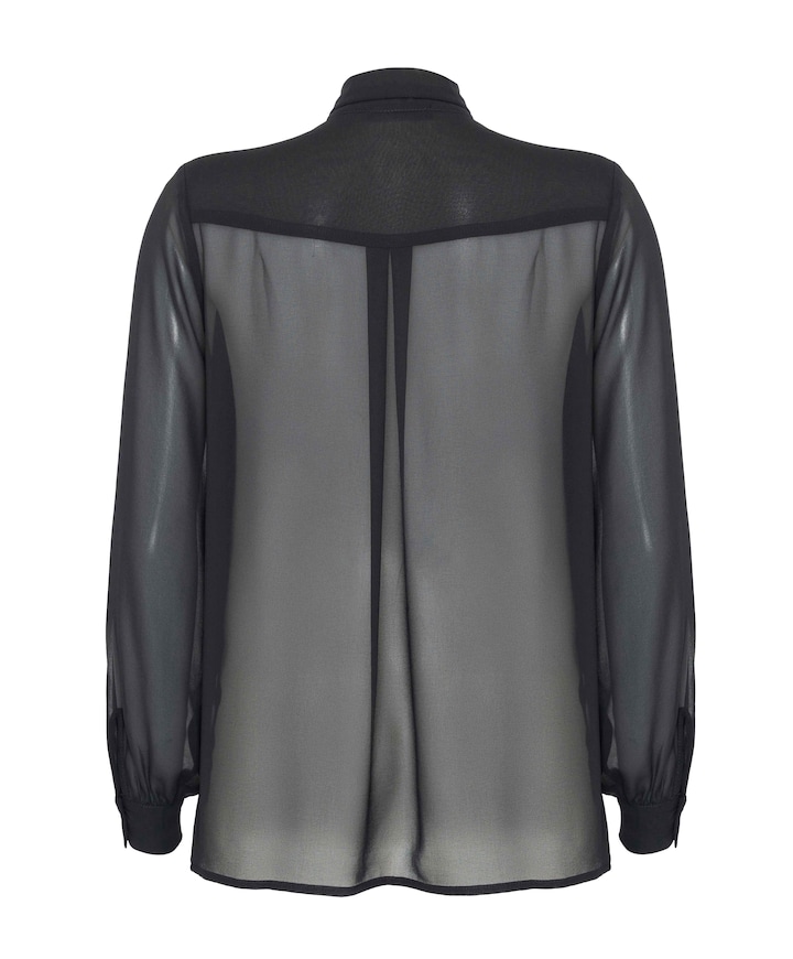 Blouse zwart