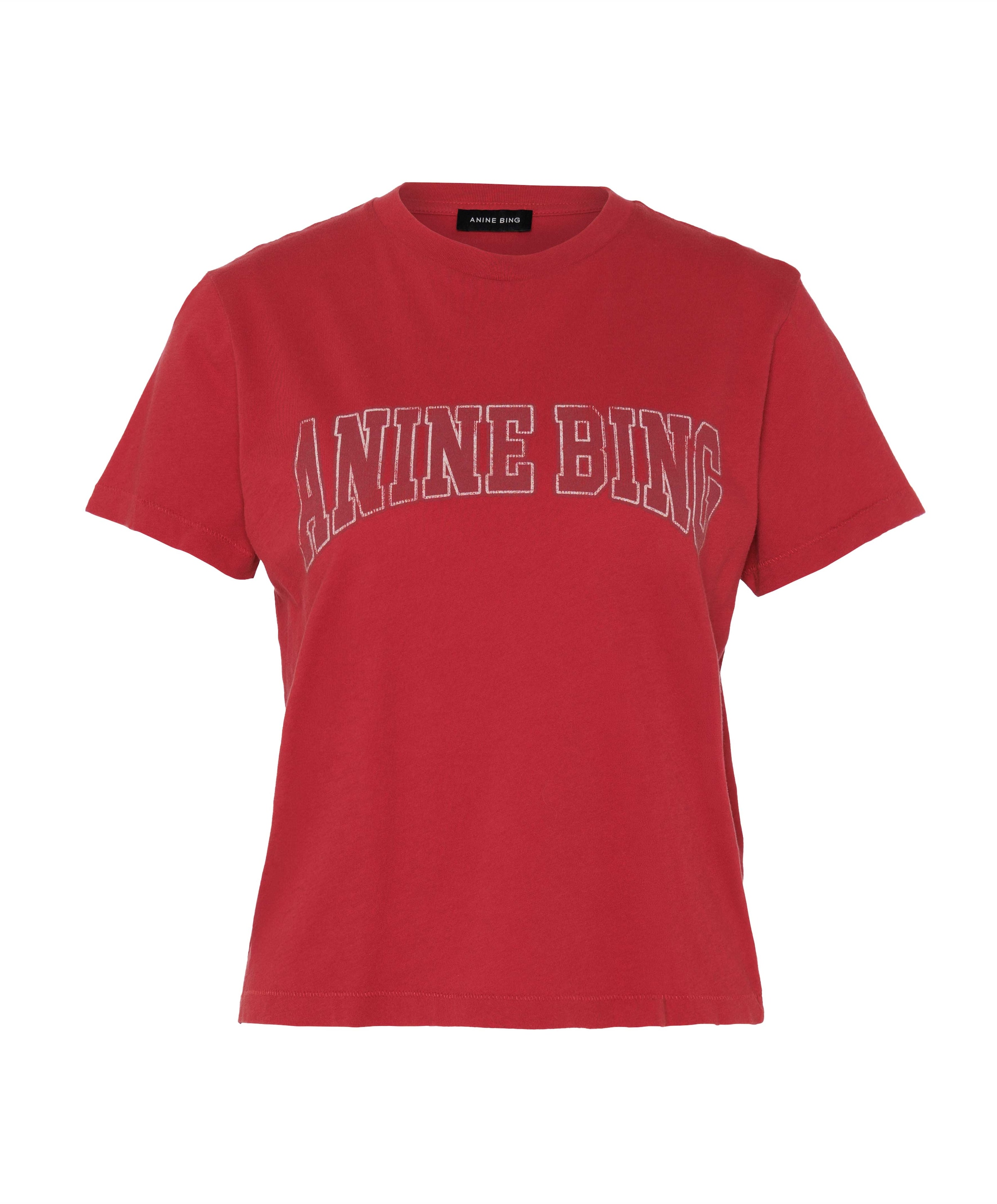 Dames T-shirt rood