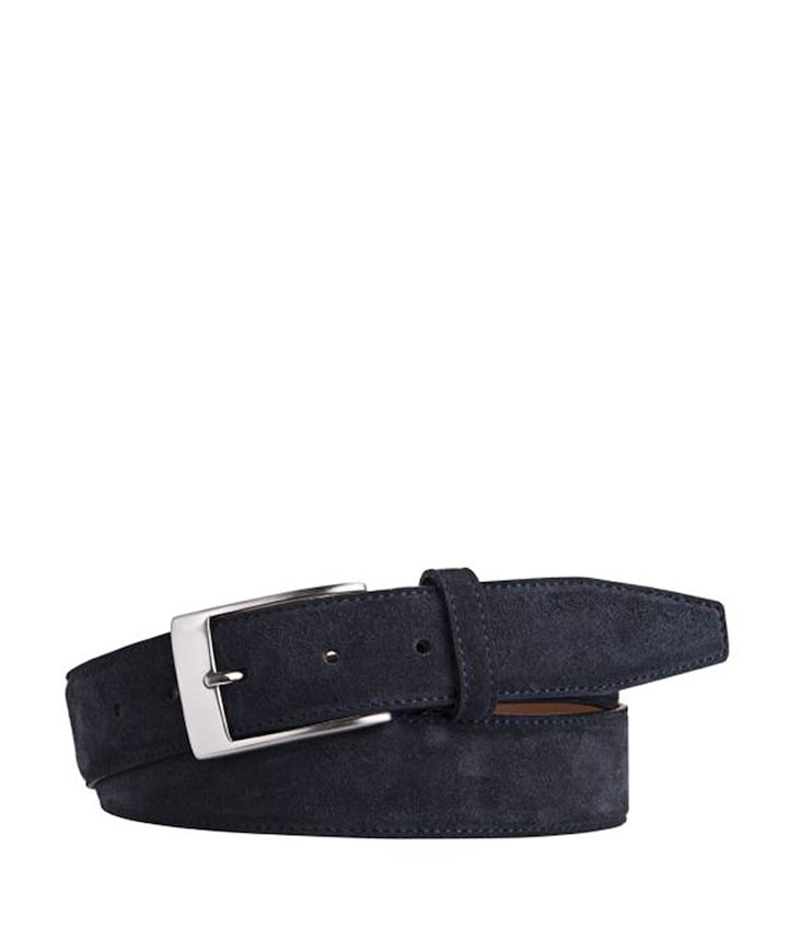Heren riem blauw