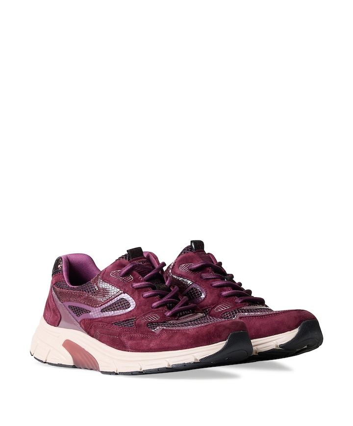 dames sneakers bordeaux