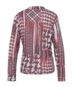Dames longsleeve rood