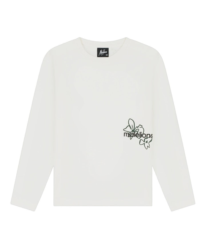 Jongens longsleeve ecru