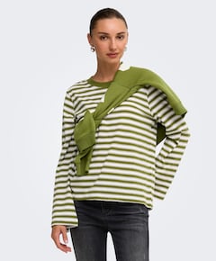 Dames longsleeve groen