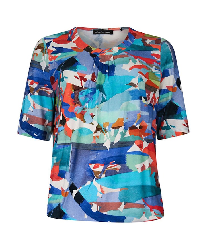 Dames T-shirt multicolor