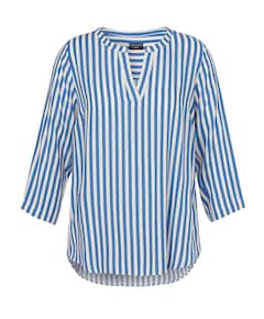 Dames blouse blauw