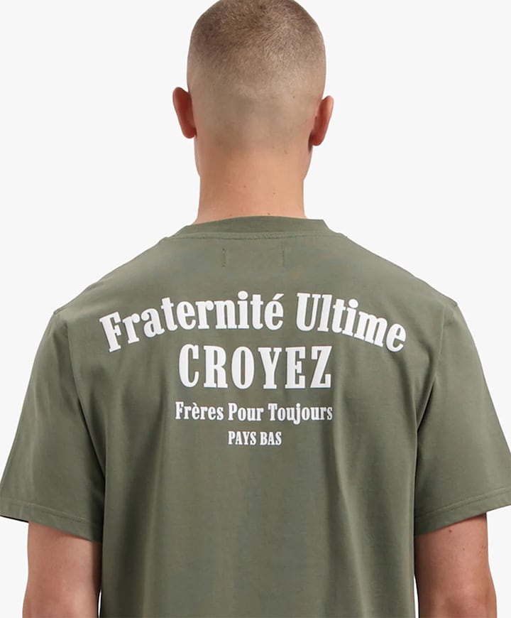Heren t-shirt groen