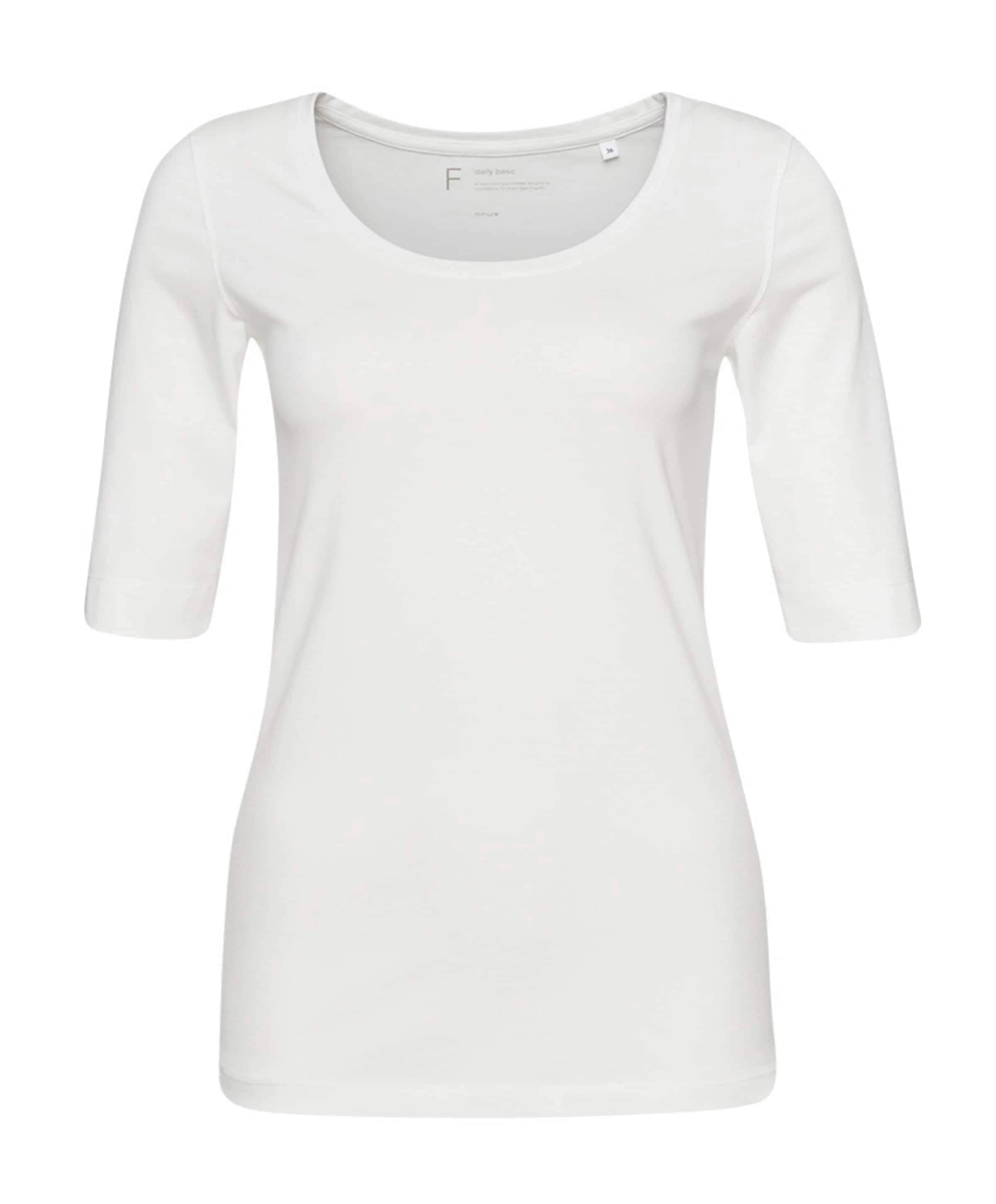 Dames t-shirt ecru