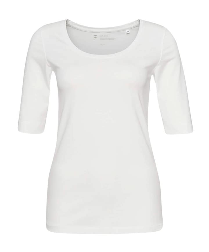 Dames t-shirt ecru