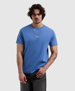 Heren T-shirt blauw