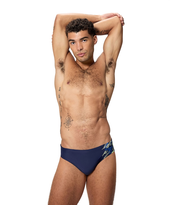 Heren zwemslip blauw