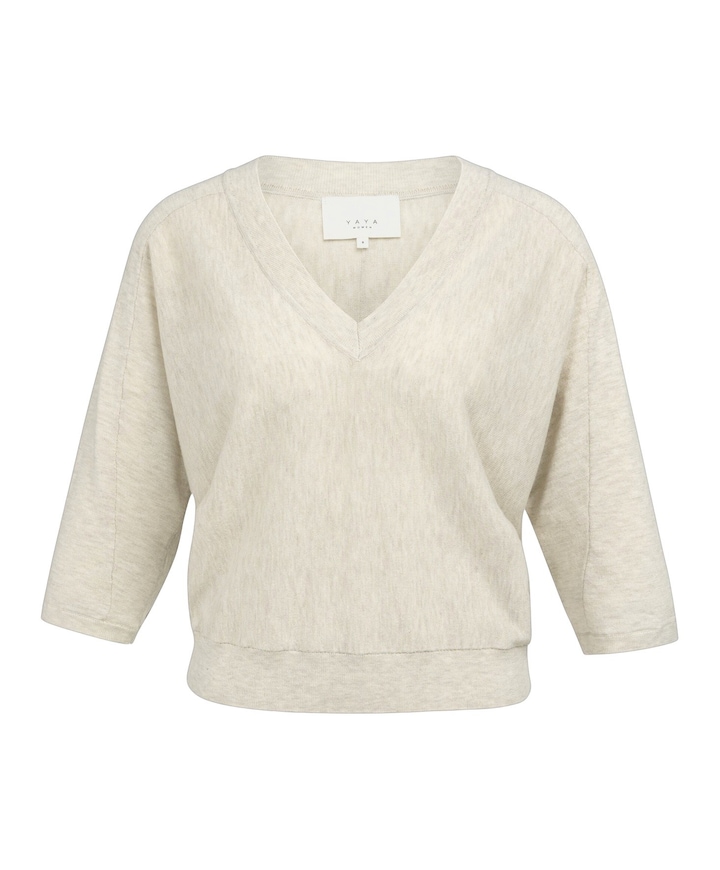 Dames trui beige