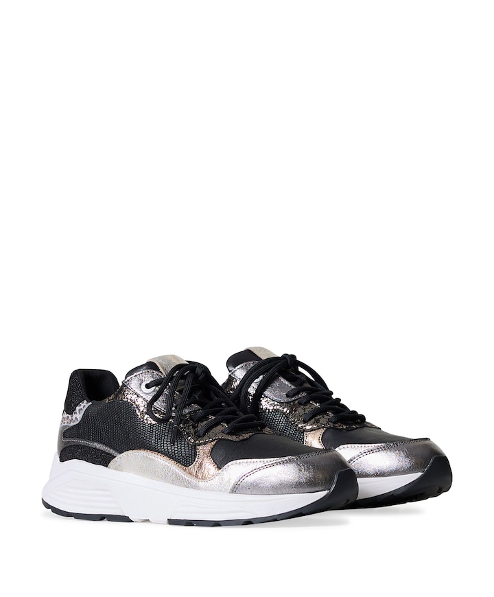 Rainbow dames sneakers zilver