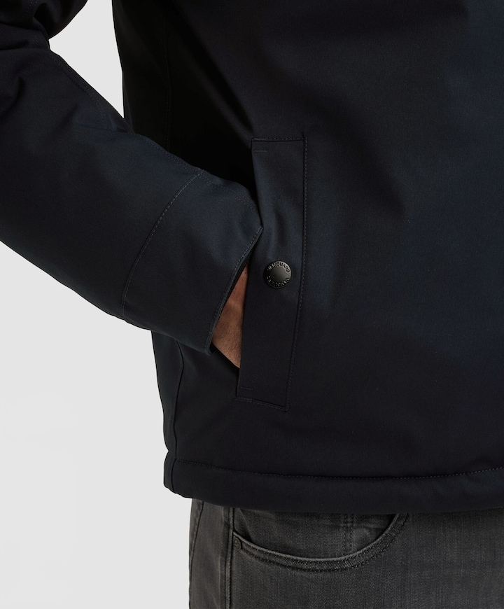 Heren jas blauw