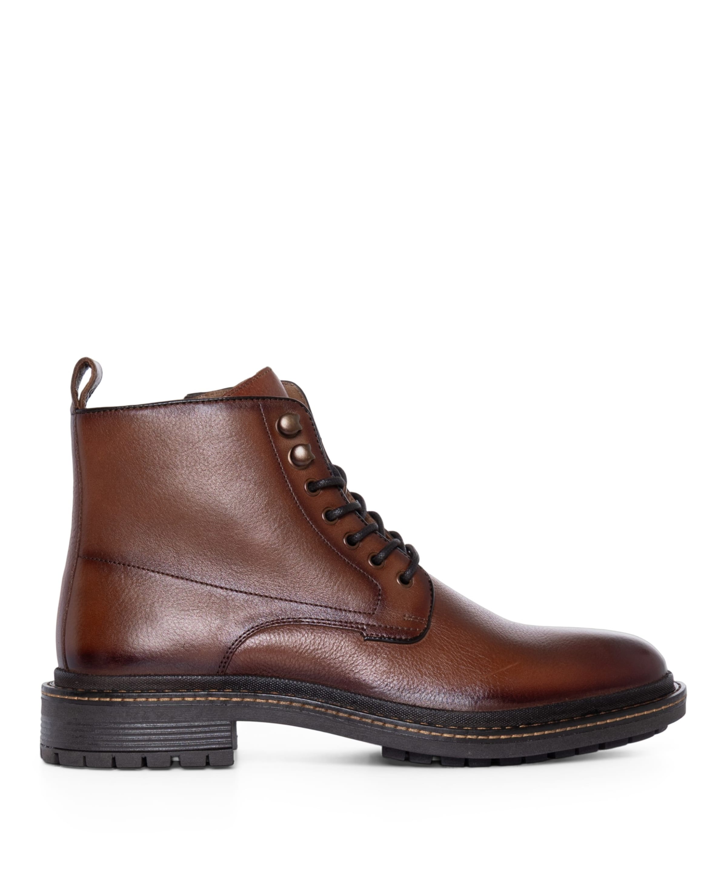 heren veterboots bruin