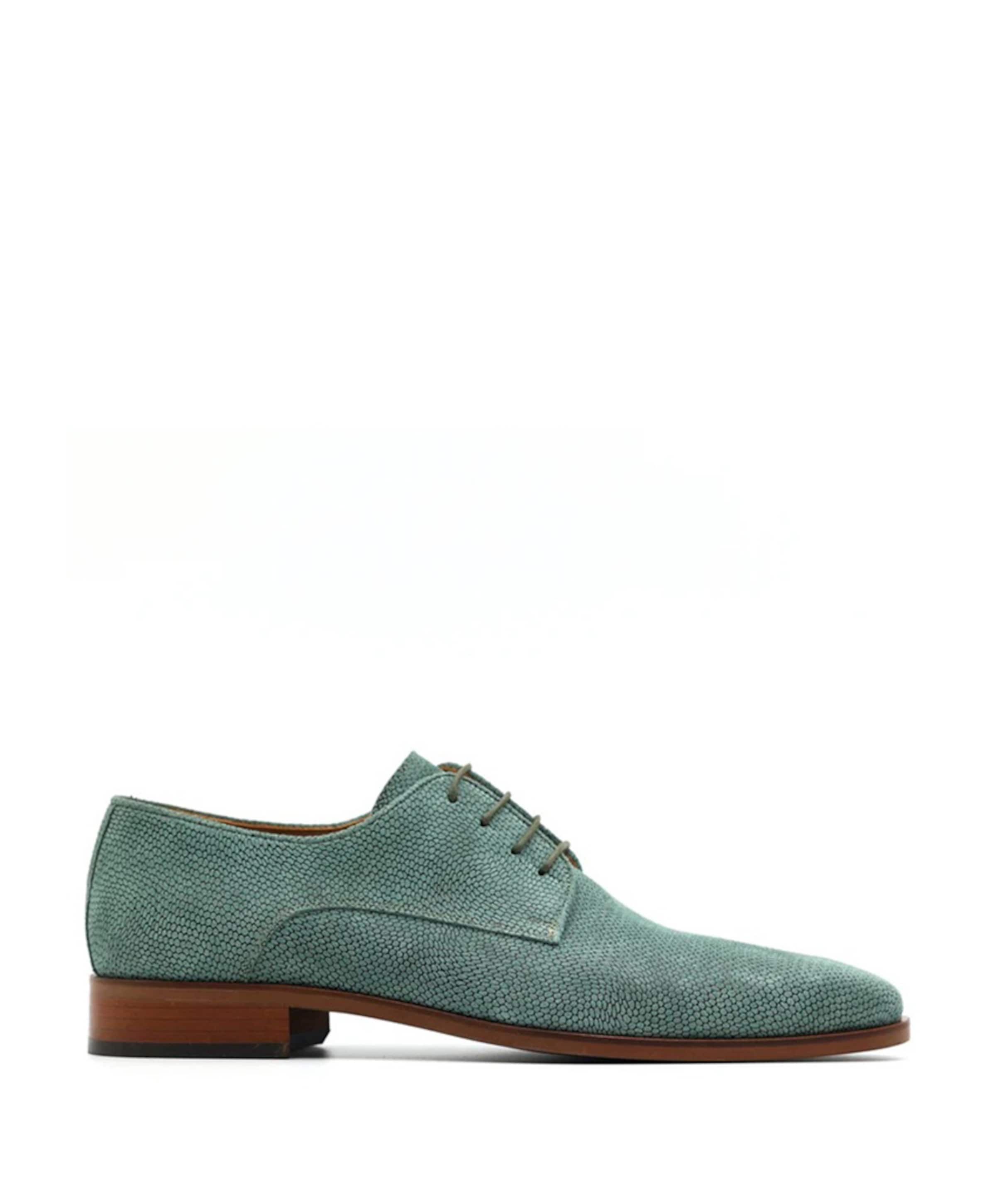 Gabbro heren veterschoenen groen