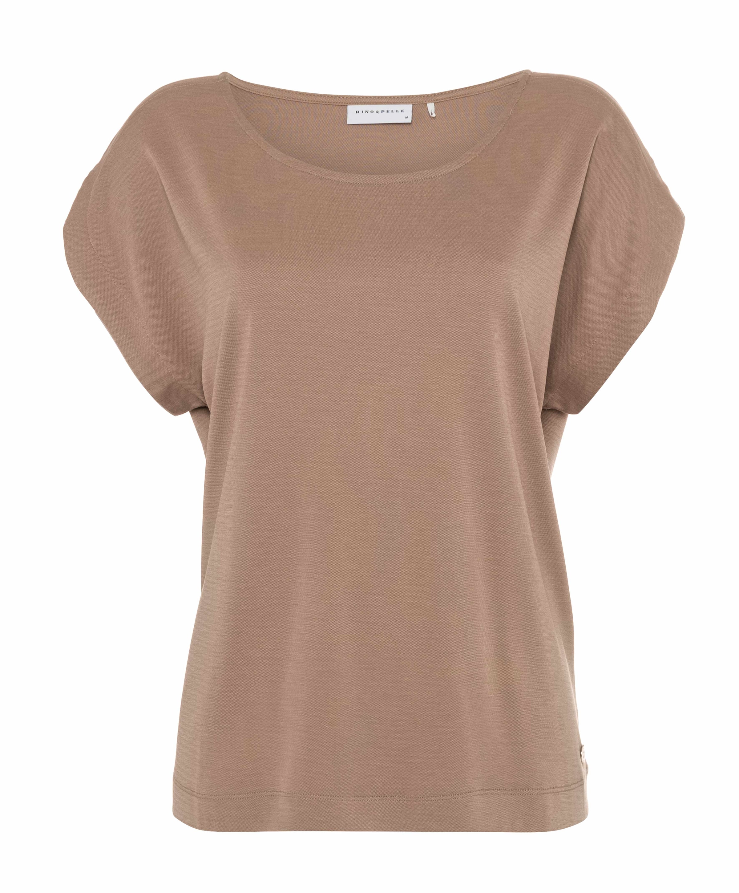 Dames t-shirt beige