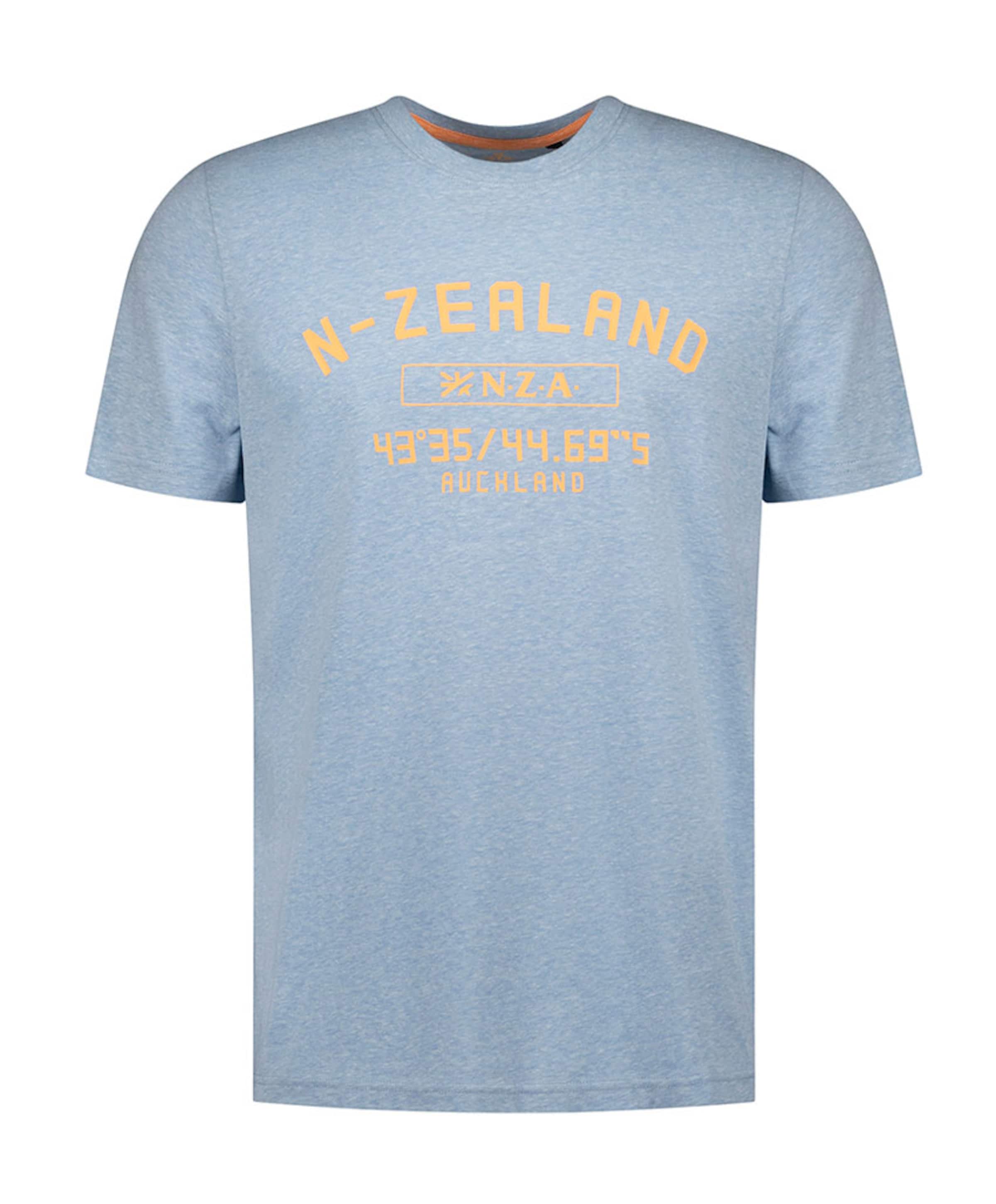 Heren T-shirt blauw