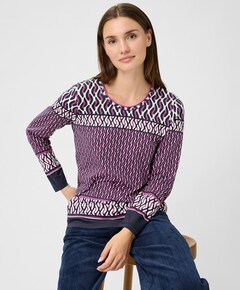 Dames longsleeve roze
