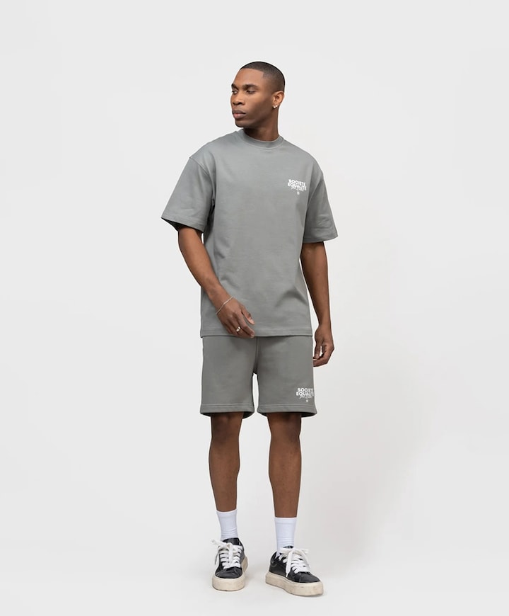 Uniseks t-shirt grijs