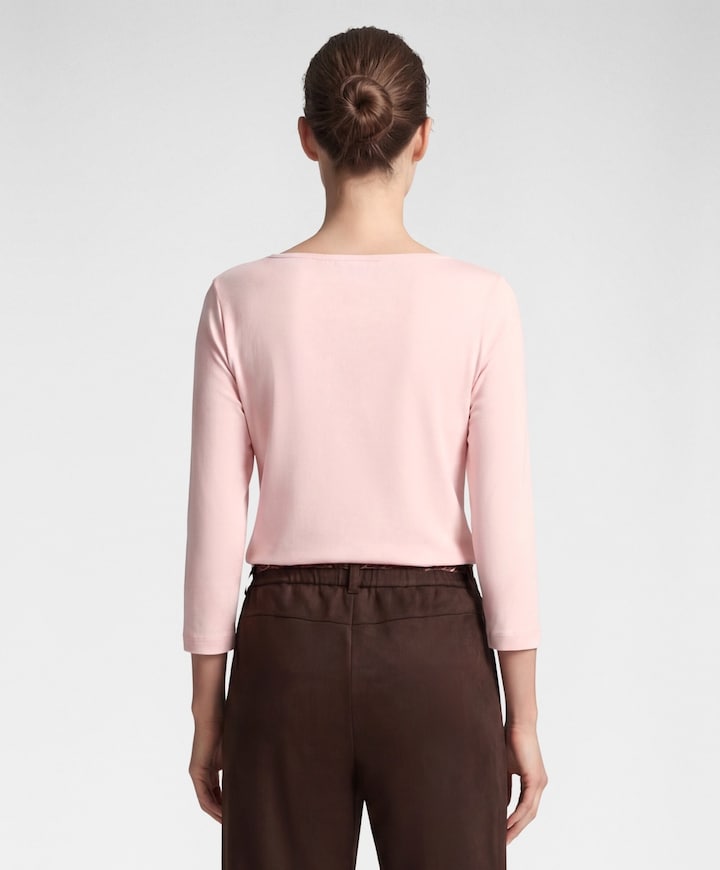 Dames longsleeve roze