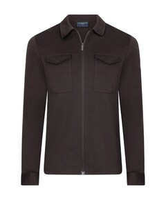 Heren overshirt bruin