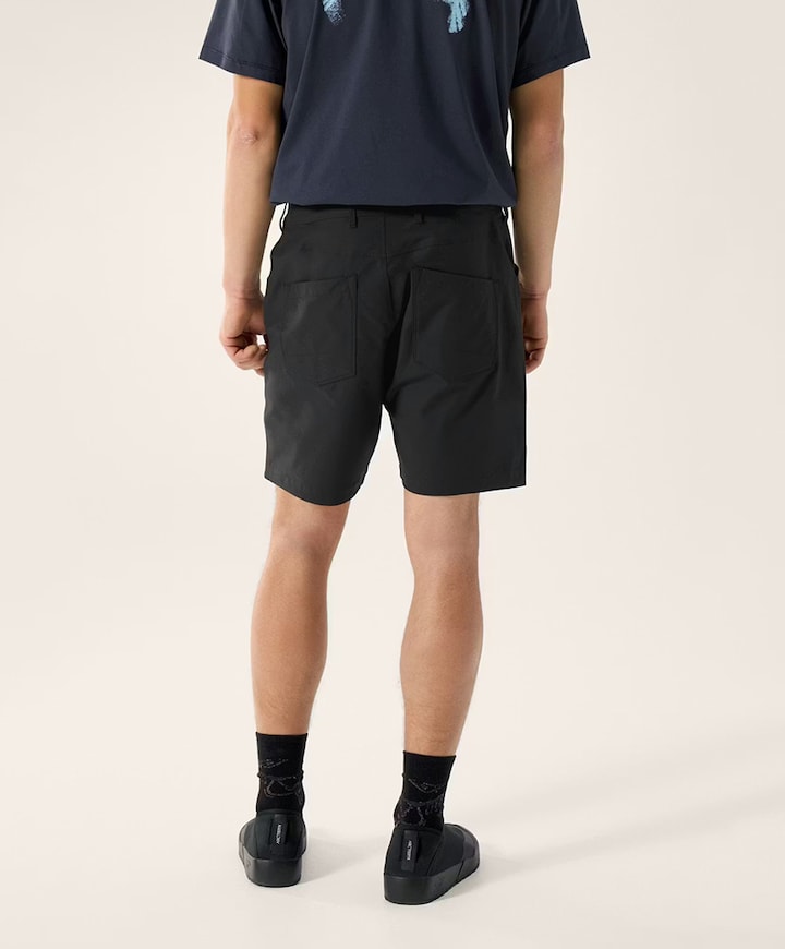 Kragg Cotton 9' M heren shorts zwart