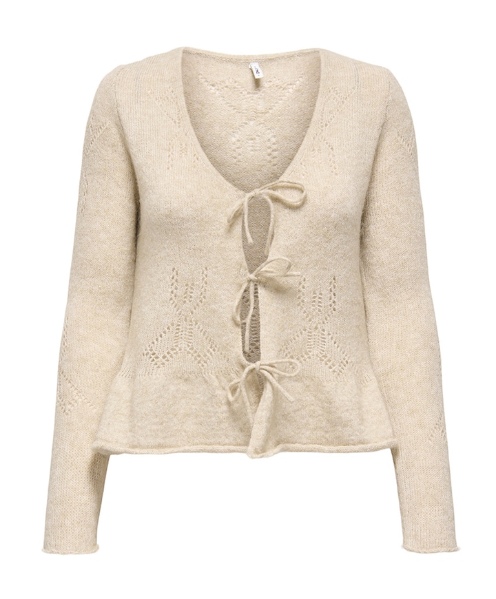 Dames vest beige